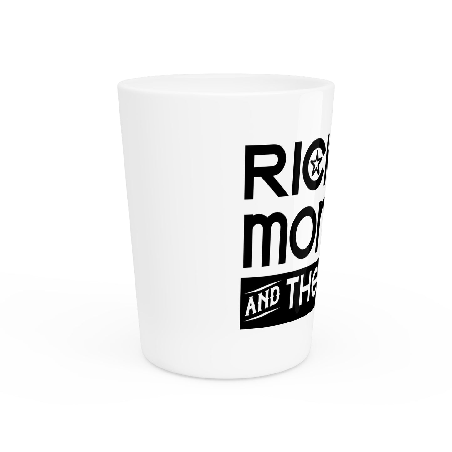 Rick Monroe and The Hitmen Shot Glass