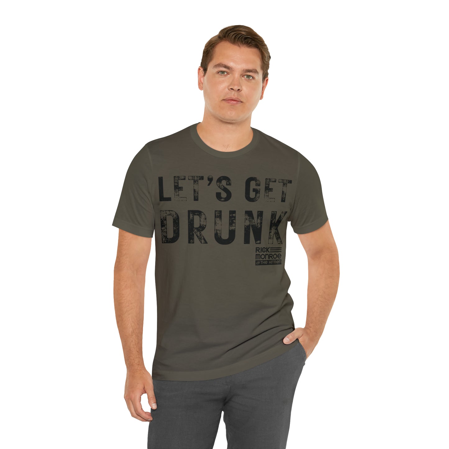 Let's Get Drunk! Jersey Short Sleeve Tee
