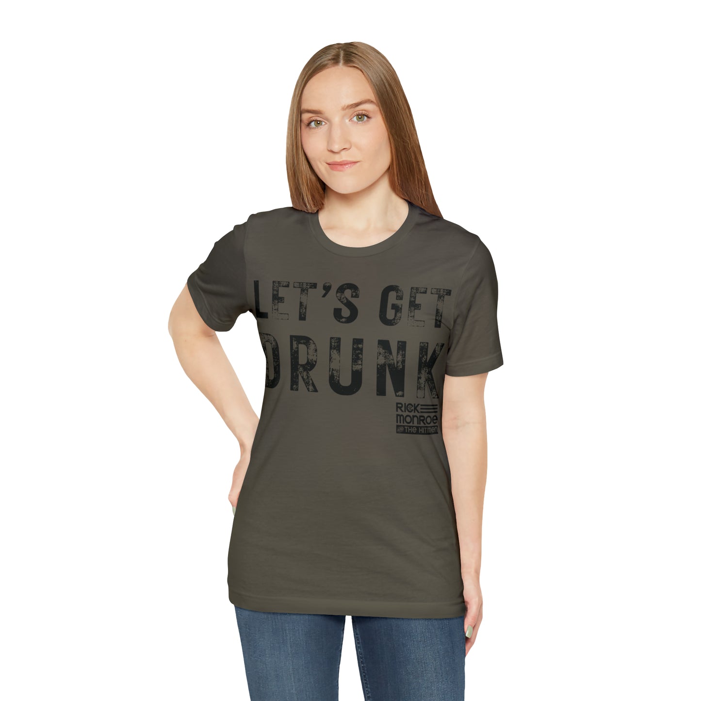 Let's Get Drunk! Jersey Short Sleeve Tee