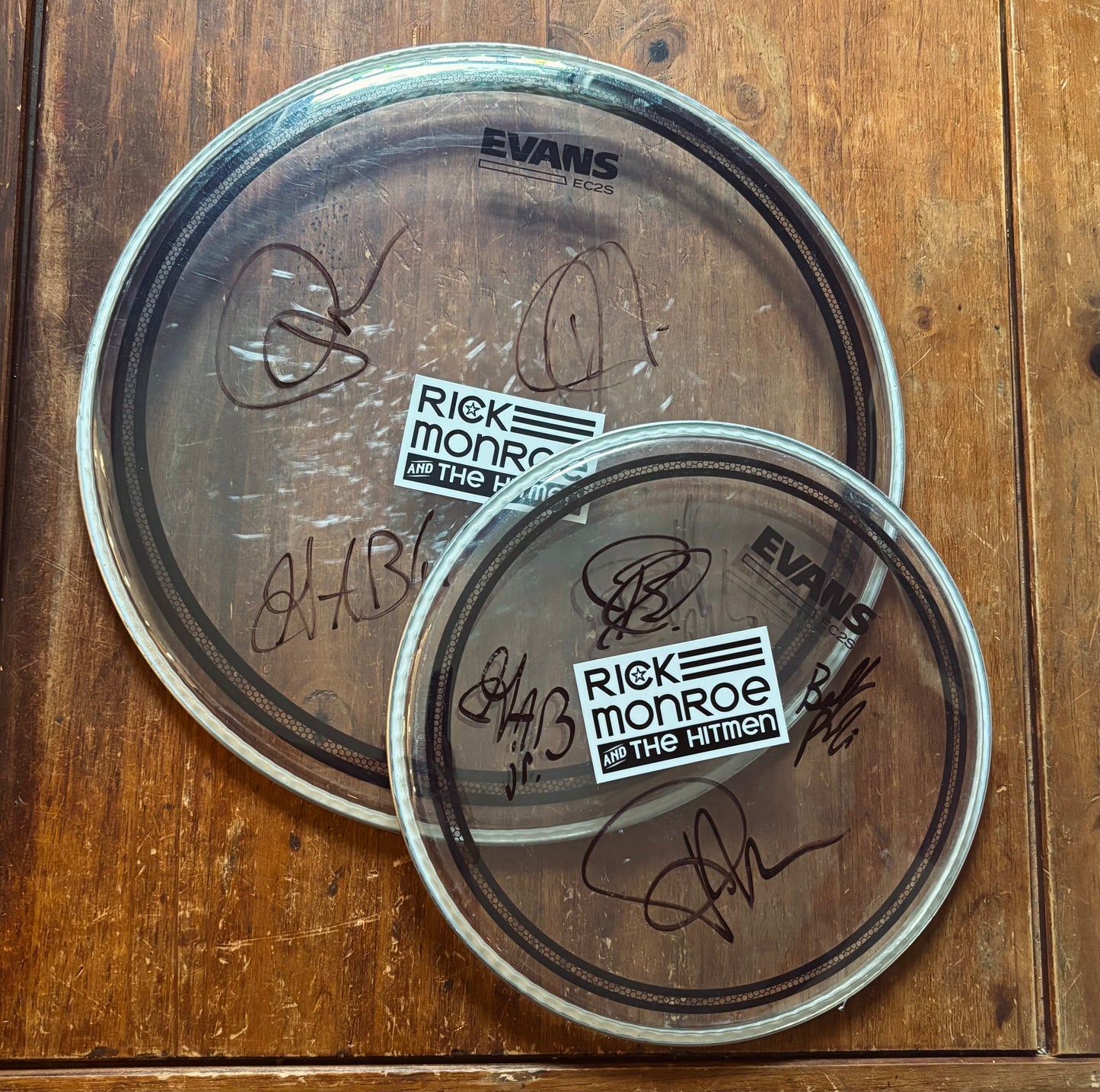 Signed Drum Heads